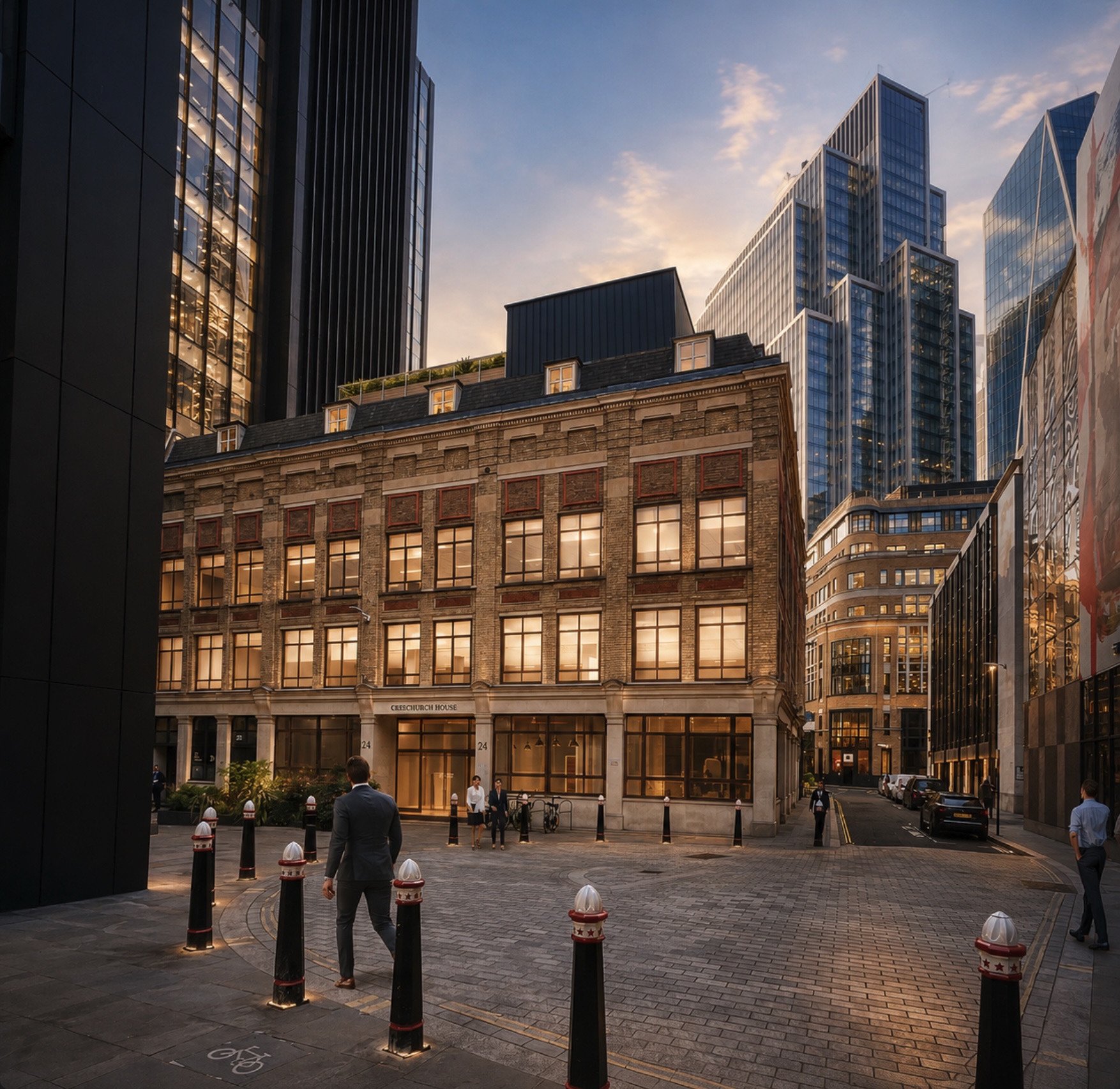 Creechurch House exterior street view